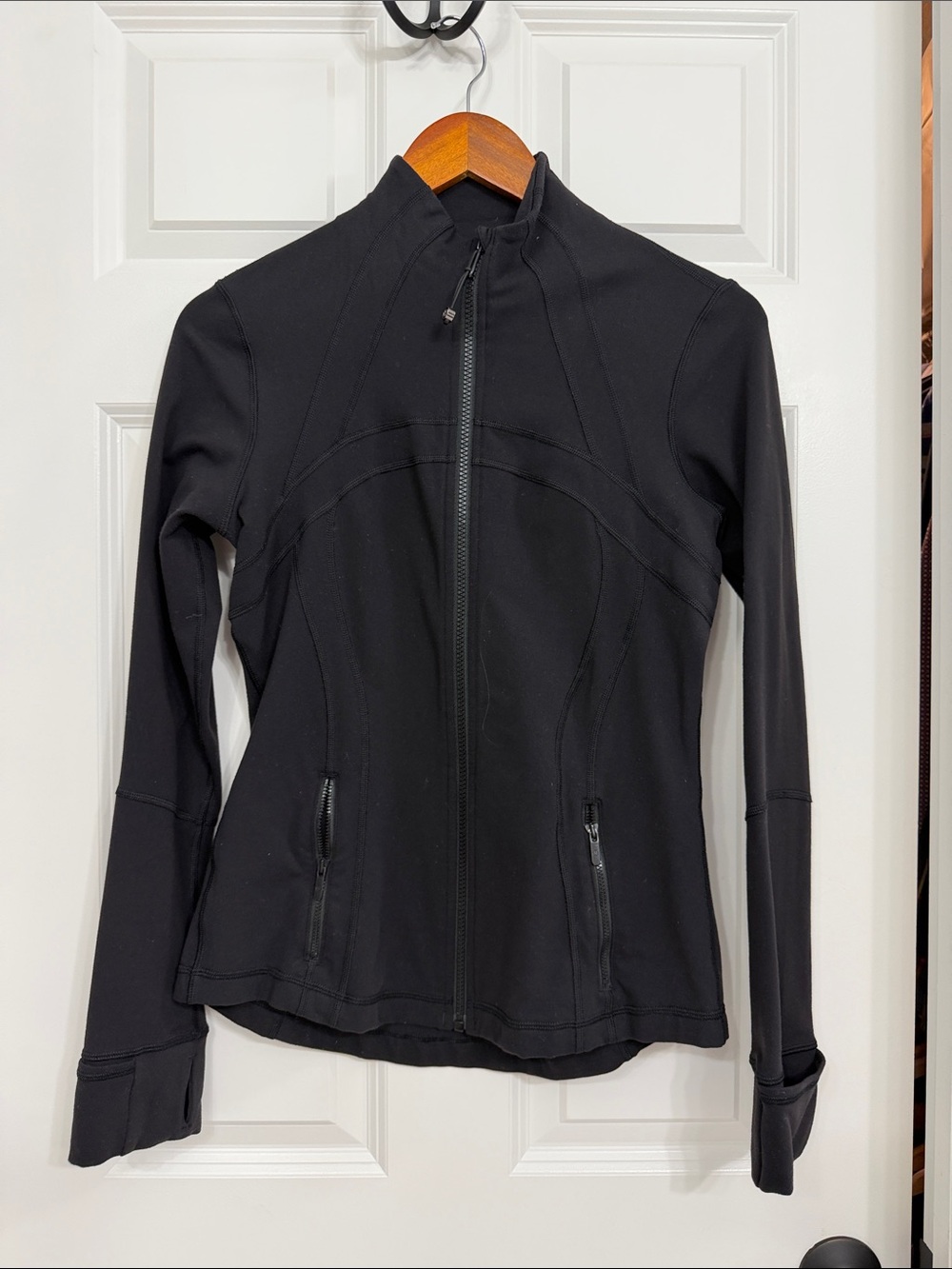 Lululemon Black Women's Zip-Front Active Jacket